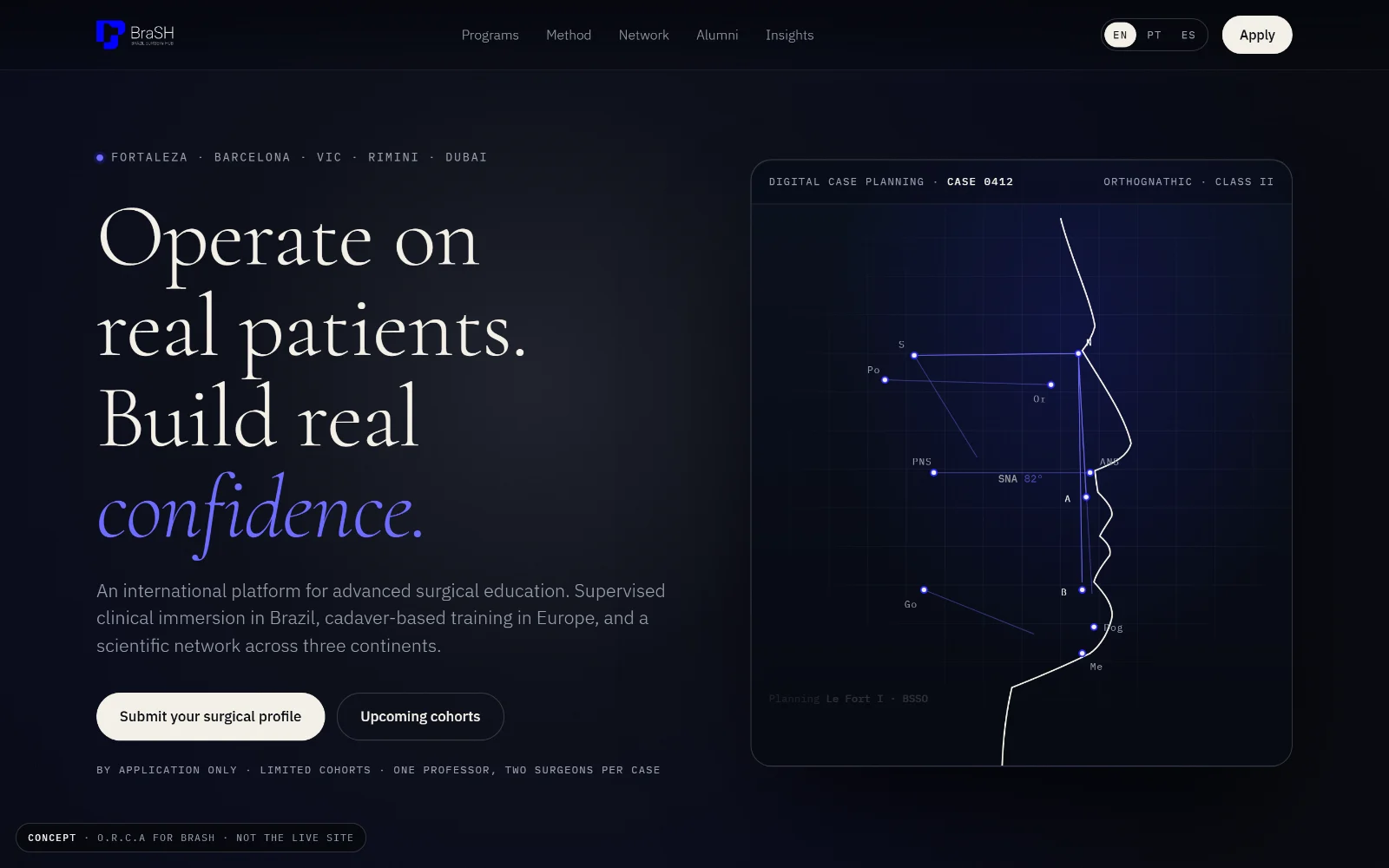 BraSH — Brazil Surgery Hub — Educação médica · Brasil, Europa e Oriente Médio