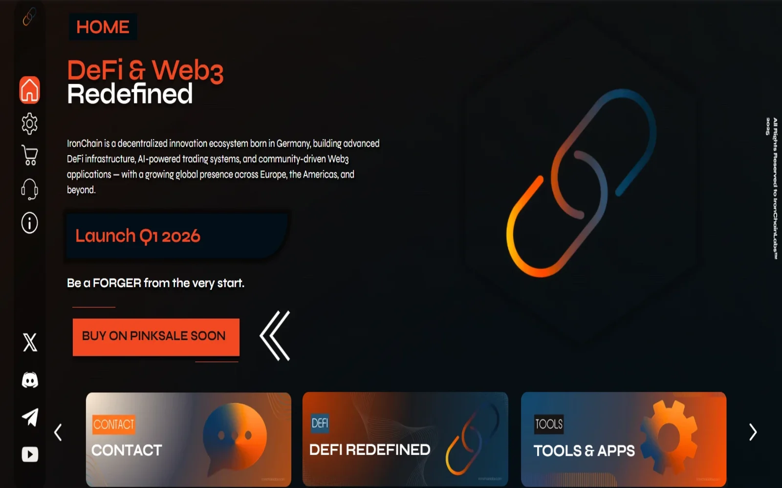 IronChainLabs — Cripto e Web3 · Alemanha