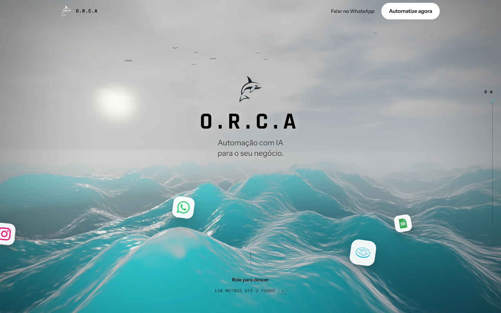 O.R.C.A — O nosso — automação com IA
